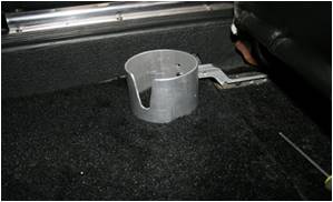 SD-2 seat rail mount cup holder 016